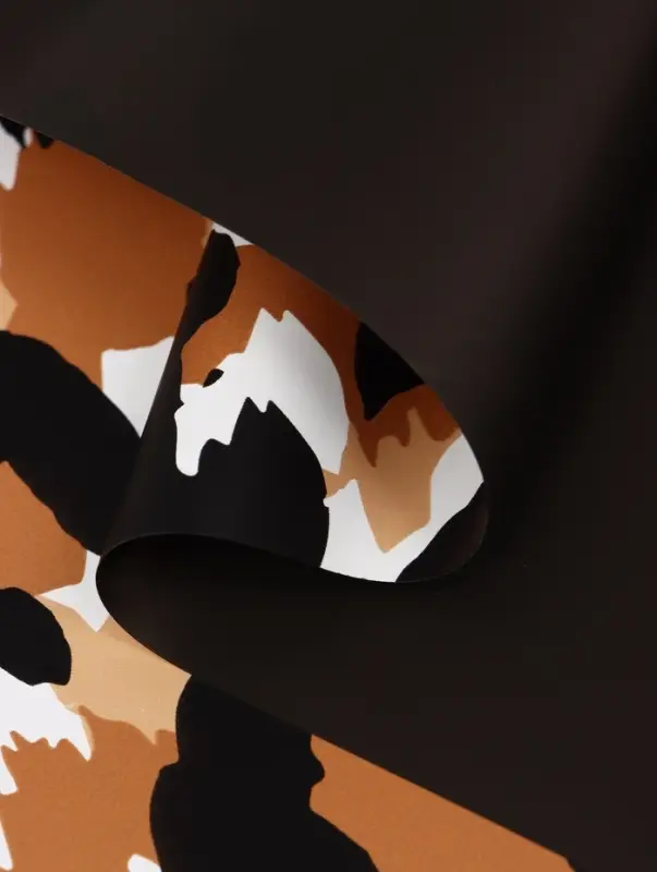 Пленка для цветов, &laquo;Эклер&raquo;, бело-золотой, 57&times;57 см