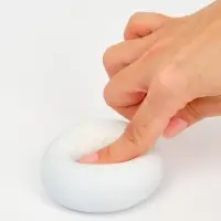 Мялка "Мягкий шар", можно откачивать и закачивать воздух, цвета МИКС