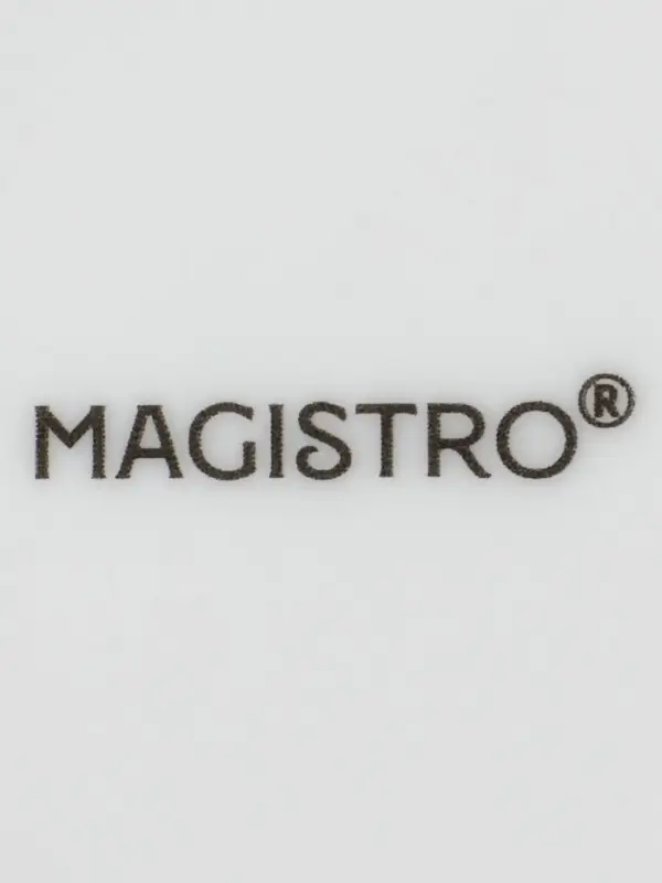 Кружка Magistro White gloss, 400 мл, фарфор, белая
