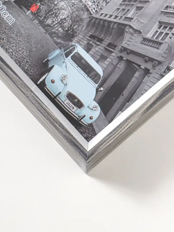 Фоторамка пластик 15х20 см "Данте" чёрный состаренный 20,8х15,8х2,5 см