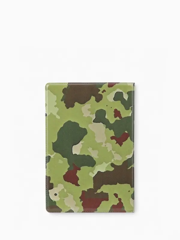 Обложка на военный билет, зелёная