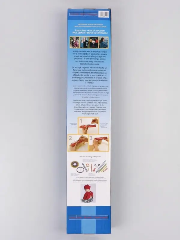 Набор для вязания &laquo;Лумы&raquo;, 25/36/47/57 см, игла и крючок в комплекте, цвет разноцветный