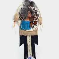 Панно &laquo;Женщина-вождь&raquo;, 30&times;5&times;60 см