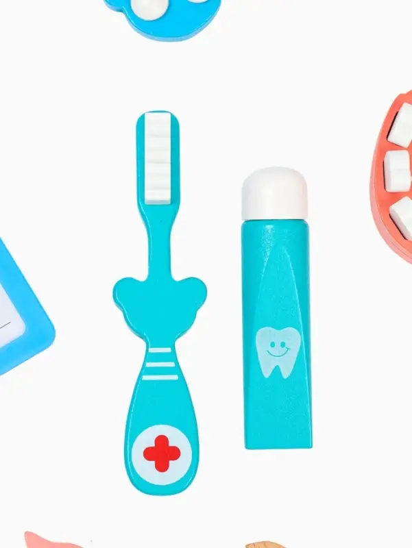 Детский набор доктора Лесная мастерская &laquo;Стоматолог&raquo; 33 предмета, 20.2&times;8&times;16 см