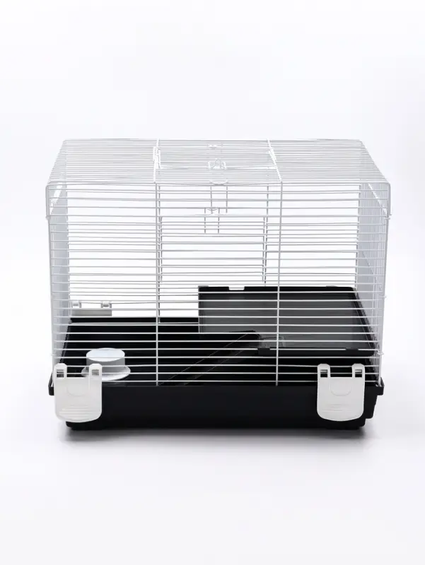 Клетка усиленная для хомяков и крыс 47 х 29 х 37 см, серая Клетка усиленная для хомяков и крыс 47 х 29 х 37 см, серая