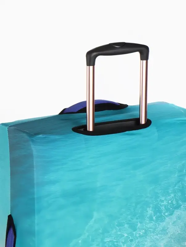 Чехол для чемодана &laquo;Море&raquo;, 28", разноцветный