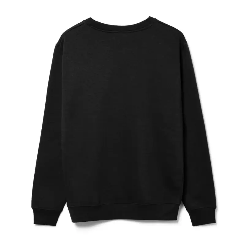 Свитшот унисекс Delta, черный, размер S