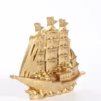 Фигурка полистоун &laquo;Корабль с иероглифами&raquo; 9.7&times;2.5&times;7.5 см