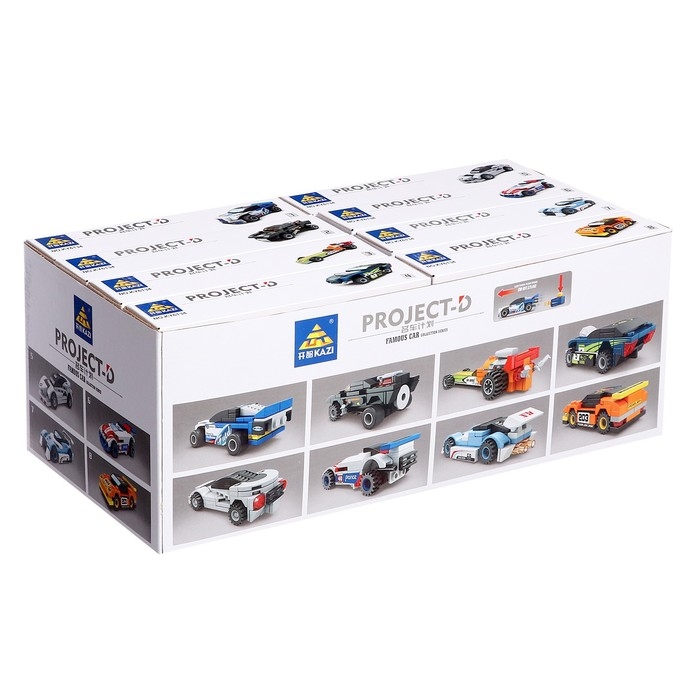 Конструктор Гонка &laquo;Мощные моторы&raquo;, 8 в 1, МИКС