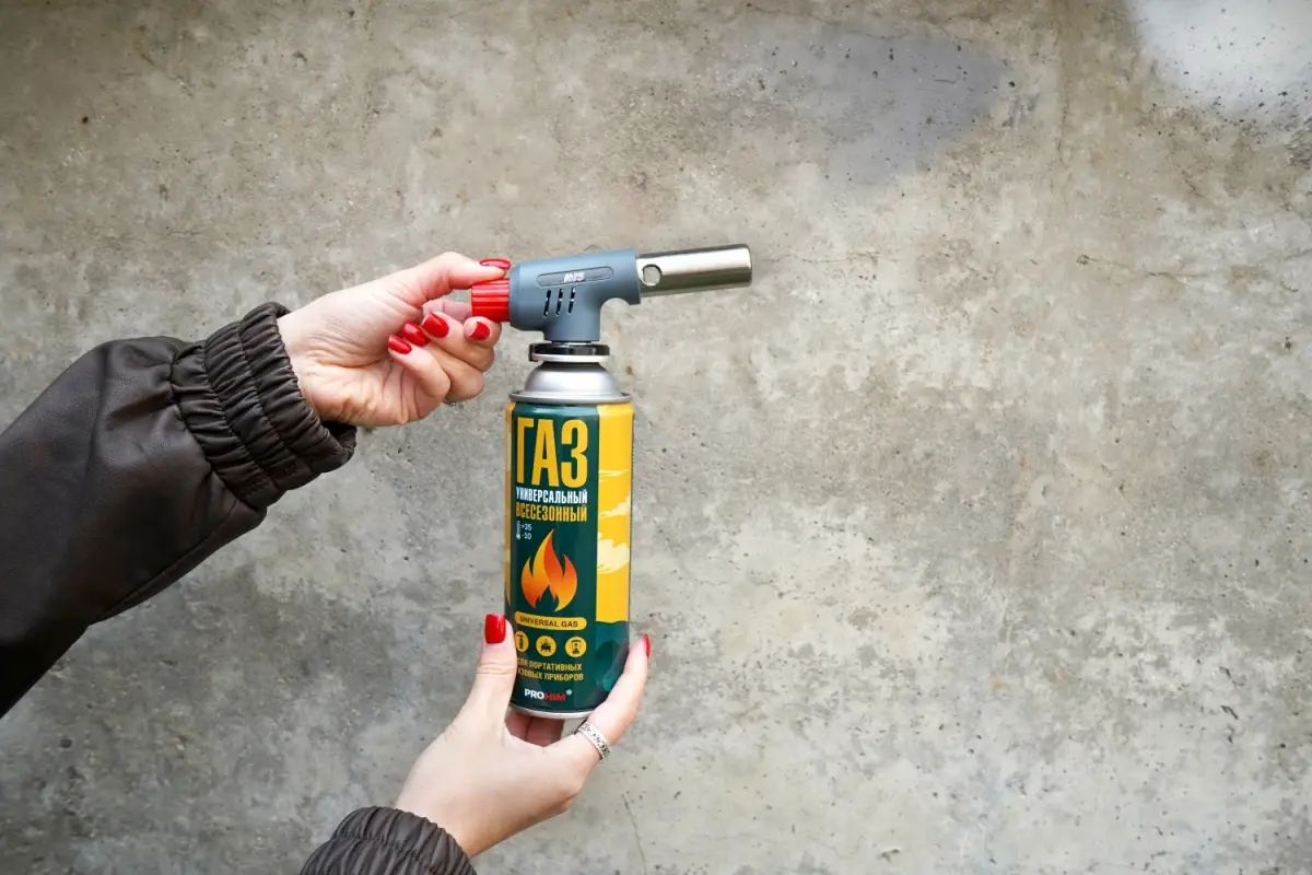 Газовая горелка AVS TG-06 с пьезоподжигом