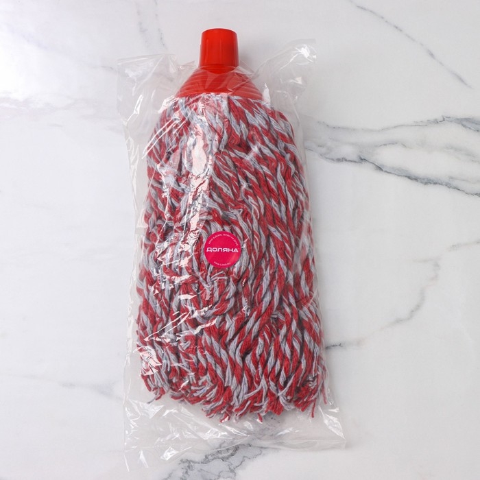 Насадка для швабры верёвочная Доляна, хлопок, 31×10×6,5, цвет МИКС Насадка для швабры верёвочная Доляна, хлопок, 31×10×6,5, цвет МИКС