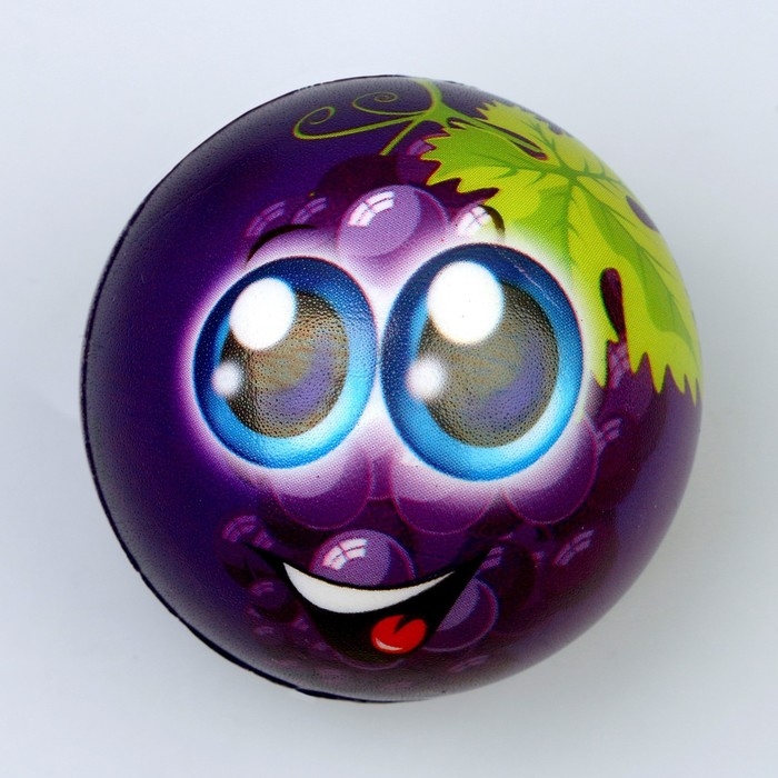 Мяч детский мягкий «Глазастик», МИКС Мяч детский мягкий «Глазастик», МИКС