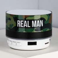 Портативная колонка «Real man», модель PS-03, 4,9 х 7 см