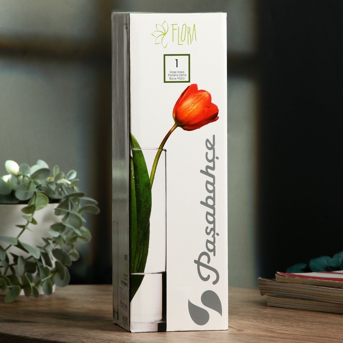 Ваза - цилиндр «Саванна» для цветов, прямая, 27 см, 1,1 л. Ваза - цилиндр «Саванна» для цветов, прямая, 27 см, 1,1 л.