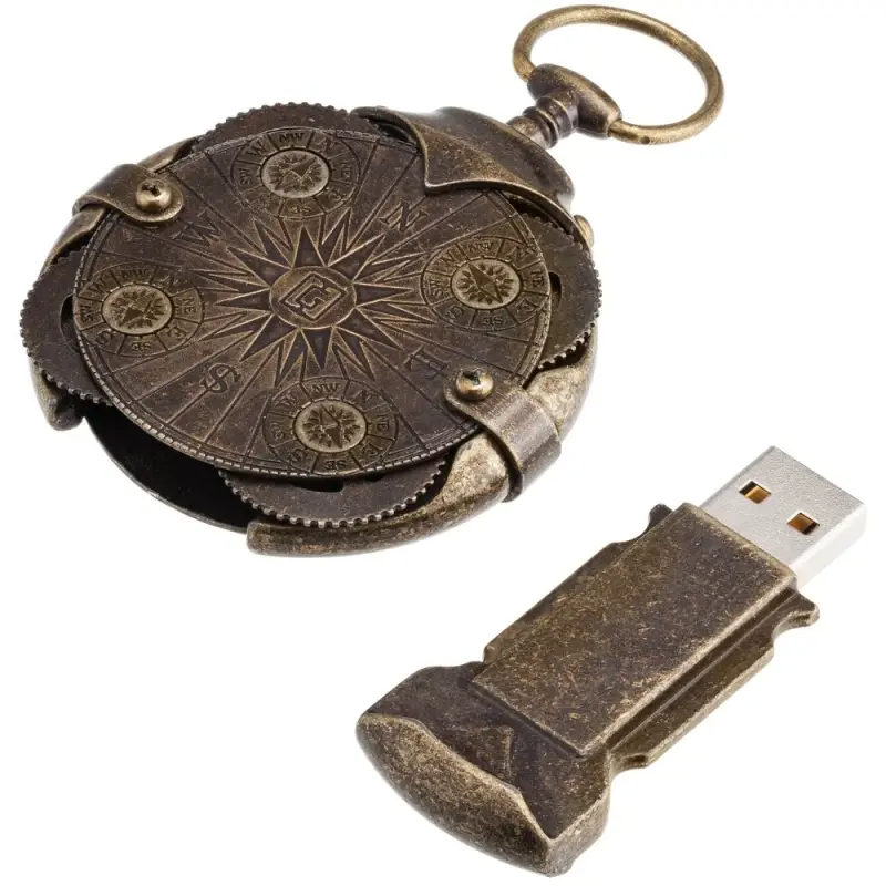 Флешка &laquo;Криптекс&raquo;&reg; Compass Lock, 64 Гб