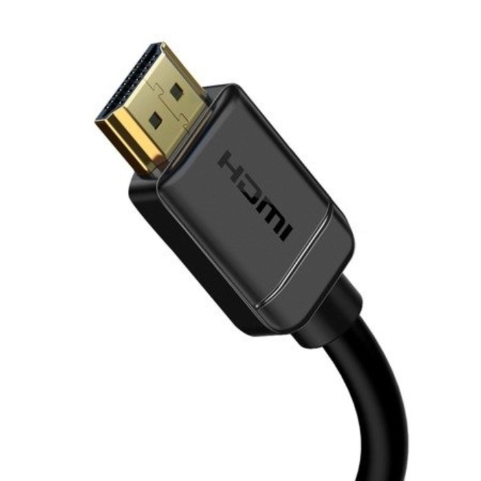 Кабель видео Baseus, HDMI(m)-HDMI(m), High Definition Series, 4KHDMI  - 4KHDMI, 1 м, черный Кабель видео Baseus, HDMI(m)-HDMI(m), High Definition Series, 4KHDMI  - 4KHDMI, 1 м, черный