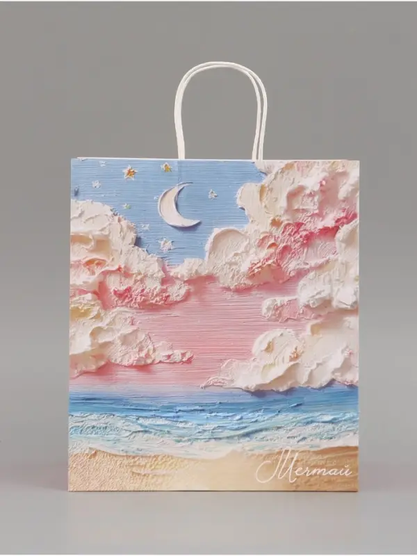 Пакет подарочный &laquo;Мечтай&raquo;, 28 х 32 х 15 см