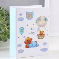 Фотоальбом "Мой малыш", голубой, 100ф 10X15см, ПП карм. Фотоальбом "Мой малыш", голубой, 100ф 10X15см, ПП карм.