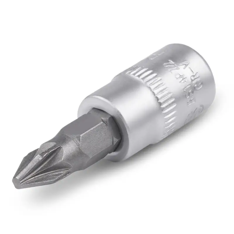 Головка со вставкой 1/4" крест (PZ2, L=38 мм) AVS BS14PZ2