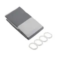 Шторка для ванной тм VETTA Летиция, жаккард 120гр., 180x180 см, 2 цвета - бежевый, серый