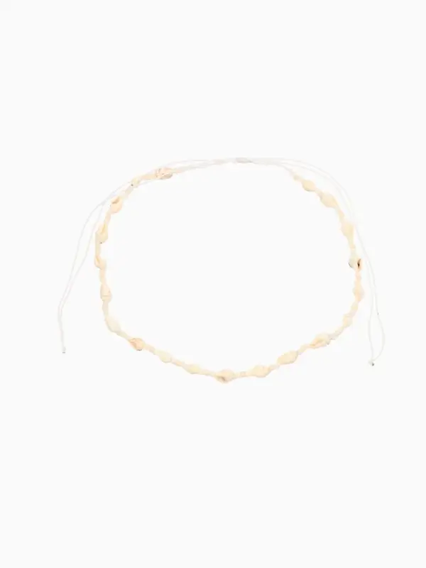 Ожерелье с ракушками &laquo;Халия&raquo;, длина 35 см, белое