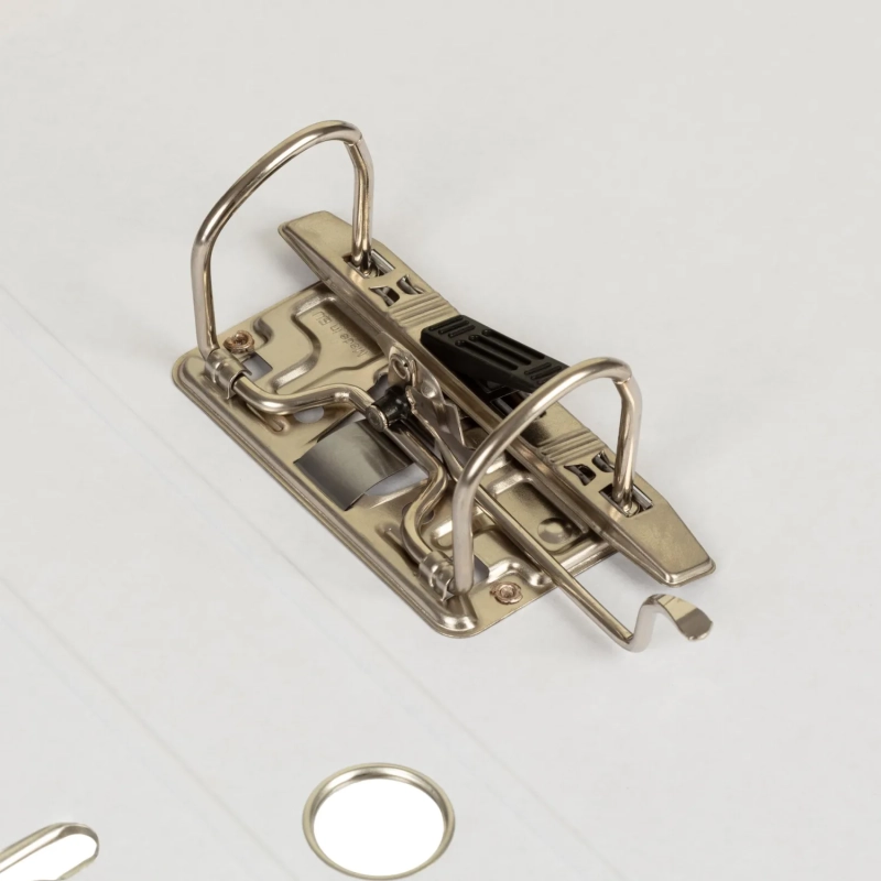 Папка-регистратор Комус Экономи 50мм желтая , ПБП1, карм.кор.,мет.уг