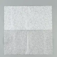 Салфетки новогодние бумажные &laquo;Серебряный узор&raquo;, 33&times;33, 3 слоя, 20 шт.