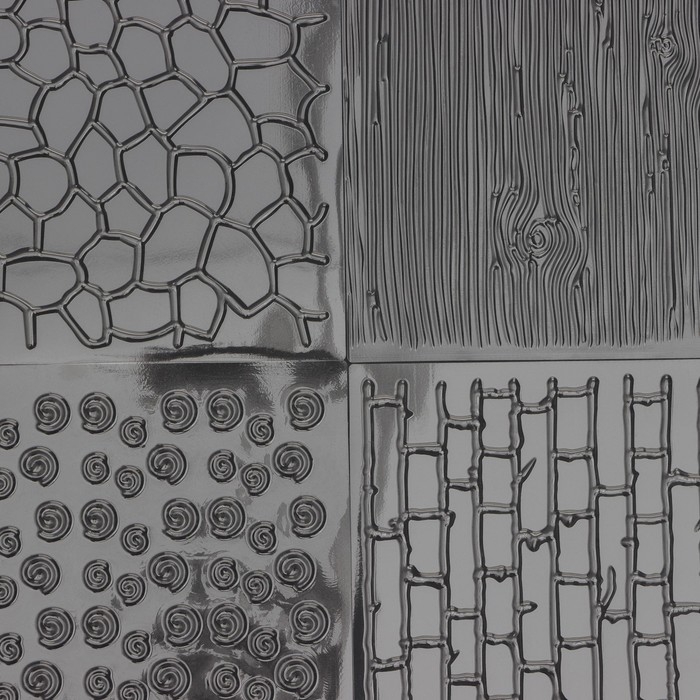 Набор печатей для украшения выпечки Доляна &laquo;Кирпичи&raquo;, 4 шт, 30,5&times;15,5&times;0,1 см