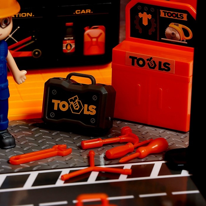 Игровой модуль «Служба ремонта», 3 в 1 Игровой модуль «Служба ремонта», 3 в 1