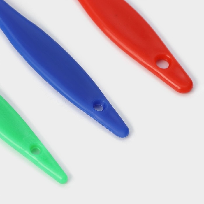 Набор кондитерских кисточек Доляна «Радуга», 3 шт Набор кондитерских кисточек Доляна «Радуга», 3 шт