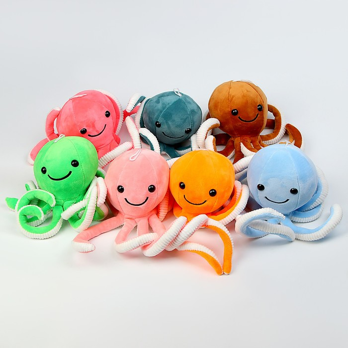 Мягкая игрушка «Осьминог», цвета МИКС