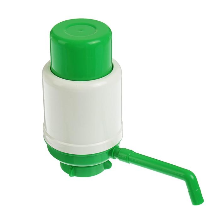 Помпа для воды  Помпа для воды "Дельфин" Эко, механическая, под бутыль от 11 до 19 л, зеленая