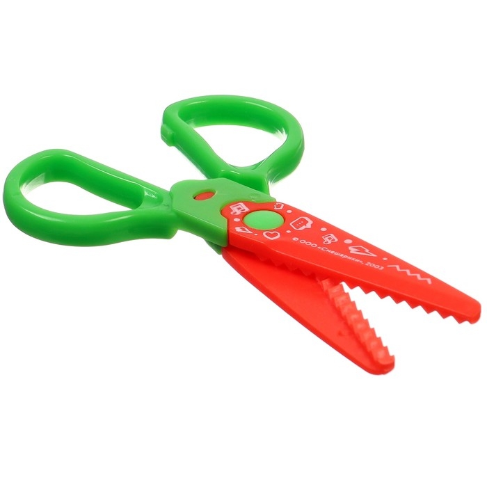 Ножницы фигурные пластиковые, 12.5 см, Смешарики Ножницы фигурные пластиковые, 12.5 см, Смешарики