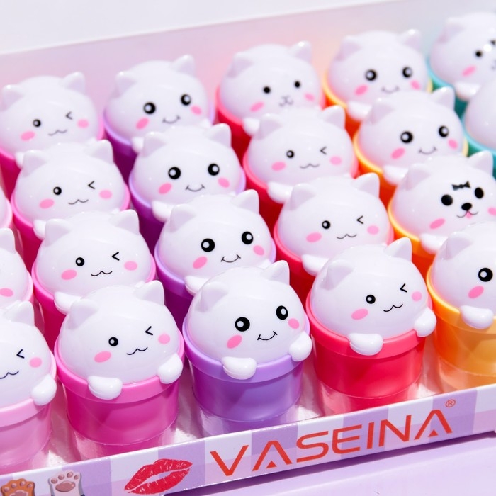 Бальзам для губ «Японские котята», микс Бальзам для губ «Японские котята», микс