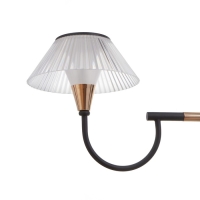 Люстра 1695/3 LED 72Вт 3000-6000К черно-золотой 65х65х26,5 см BayerLux