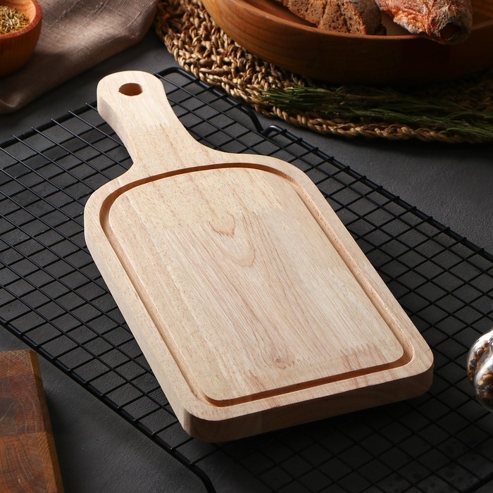 Доска для подачи Magistro «Дубрава», 34×14×1,5 см, дуб Доска для подачи Magistro «Дубрава», 34×14×1,5 см, дуб