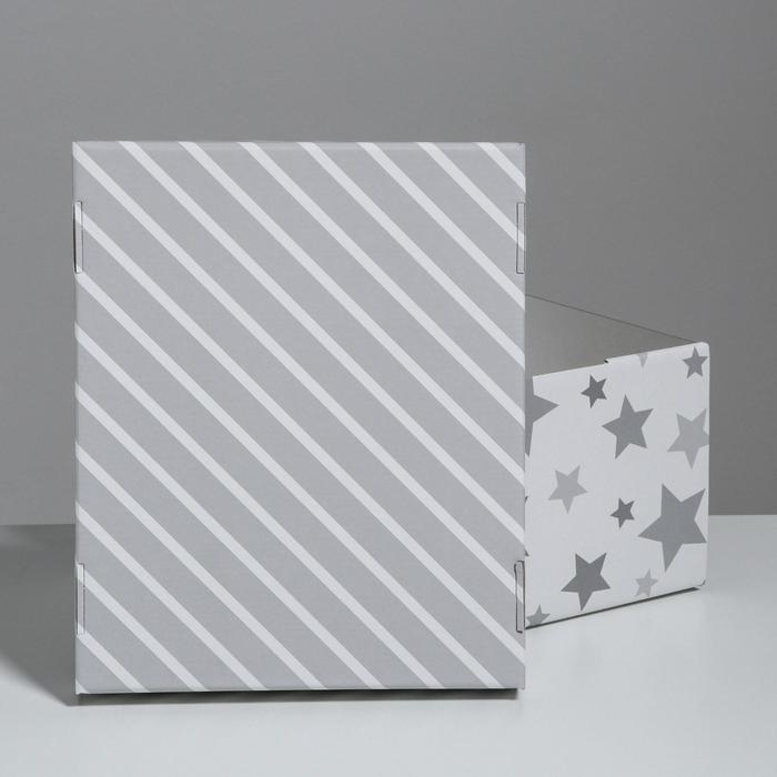 Коробка подарочная складная, упаковка, «Звёздные радости», 31 х 25.5 х 16 см Коробка подарочная складная, упаковка, «Звёздные радости», 31 х 25.5 х 16 см