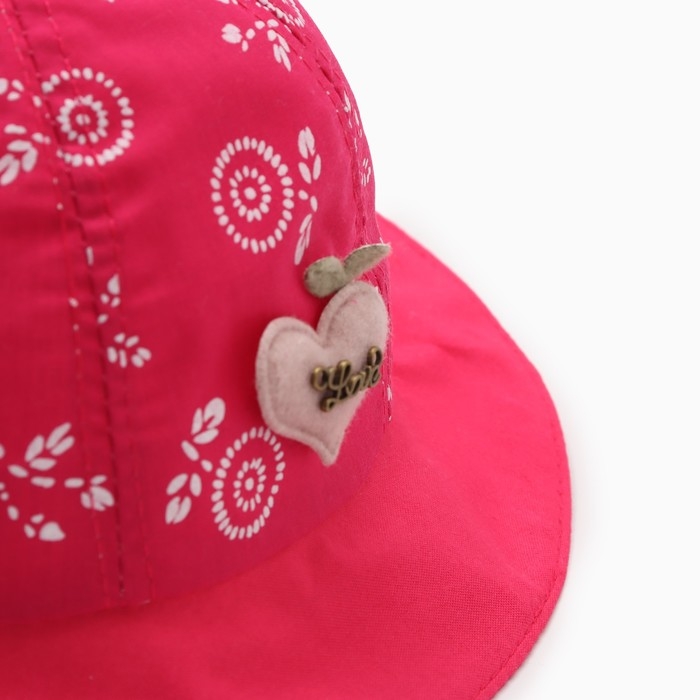 Панама детская Панама детская "Прелесть" MINAKU, цв,малиновый , р-р 50