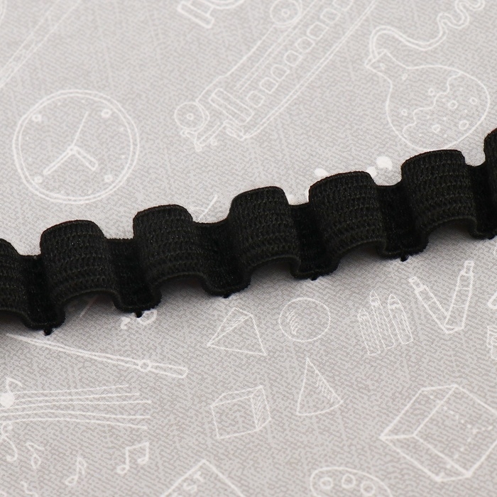 Пенал 2 секции 110*190 ткань ПКТ 11-42 Пенал 2 секции 110*190 ткань ПКТ 11-42 "Чёрный" 69433