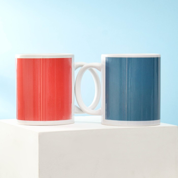 Кружки &laquo;Для нашего идеального утра&raquo;, 300 мл, 2 шт.