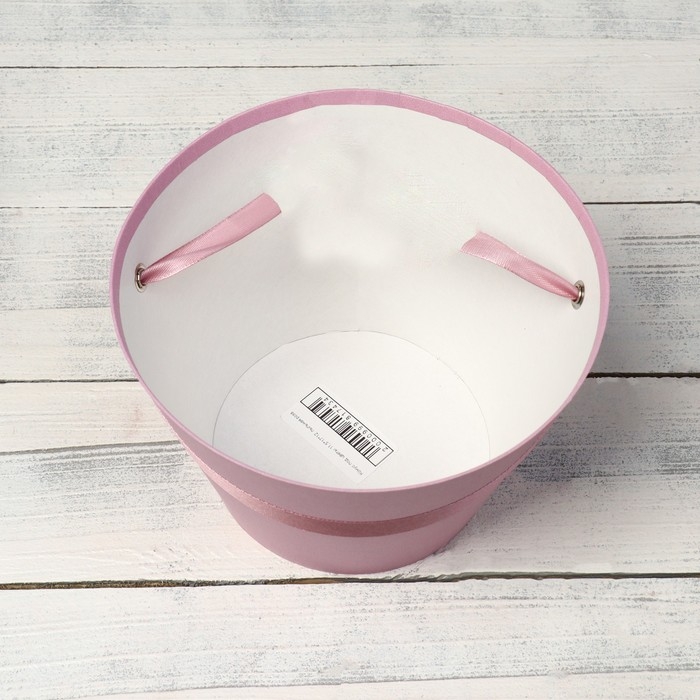 Переноска конус под цветы, пыльная роза 11,5 х 17 х 12 см Переноска конус под цветы, пыльная роза 11,5 х 17 х 12 см