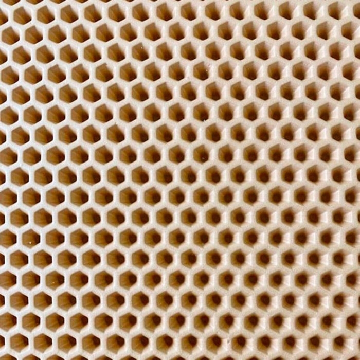 Коврик eva универсальный Grand Caratt, Соты 130 х 80 см, бежевый Коврик eva универсальный Grand Caratt, Соты 130 х 80 см, бежевый