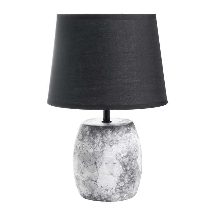 Настольная лампа "Дафна" Е14 40Вт серый 22,5х22,5х33см RISALUX