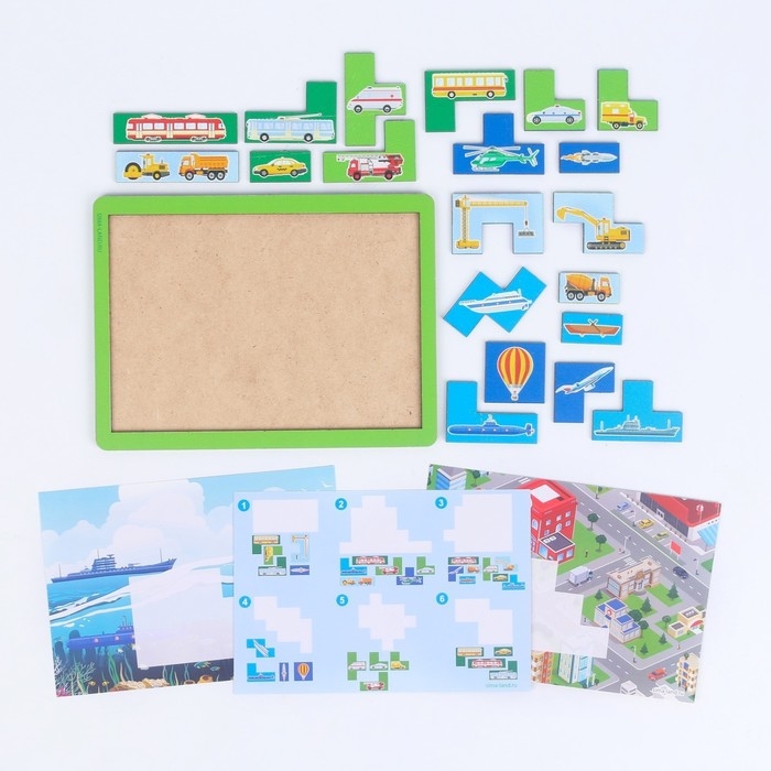 Тетрис «Транспорт»‎