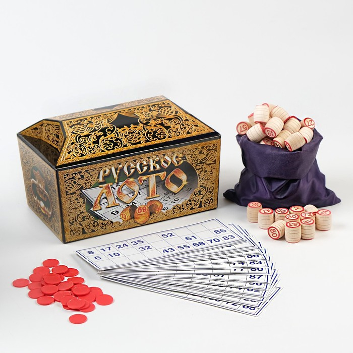 Русское лото  Русское лото "Ларец"