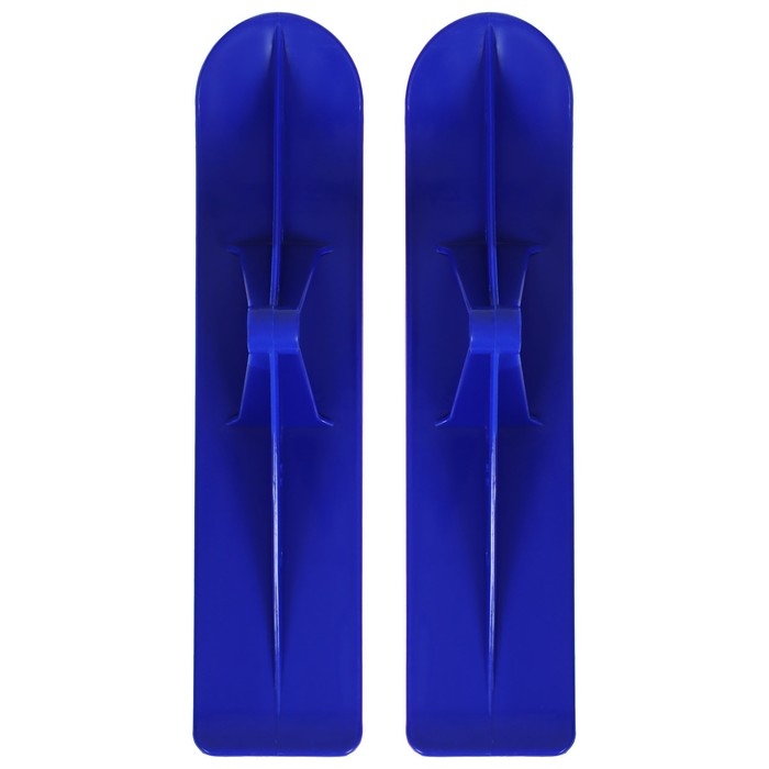 Лыжи для самокатов-снегокатов GRAFFITI, пара, цвет синий