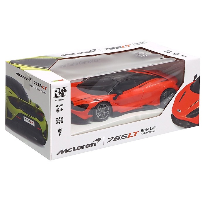 Машина радиоуправляемая McLaren 765, 1:24 Машина радиоуправляемая McLaren 765, 1:24