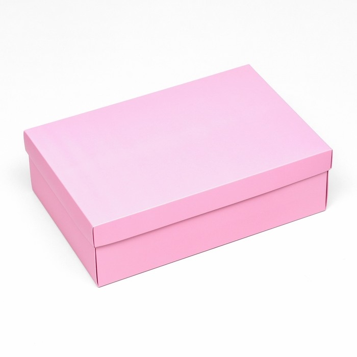 Коробка подарочная складная, упаковка, «Розовая», 30 х 20 х 9 см Коробка подарочная складная, упаковка, «Розовая», 30 х 20 х 9 см