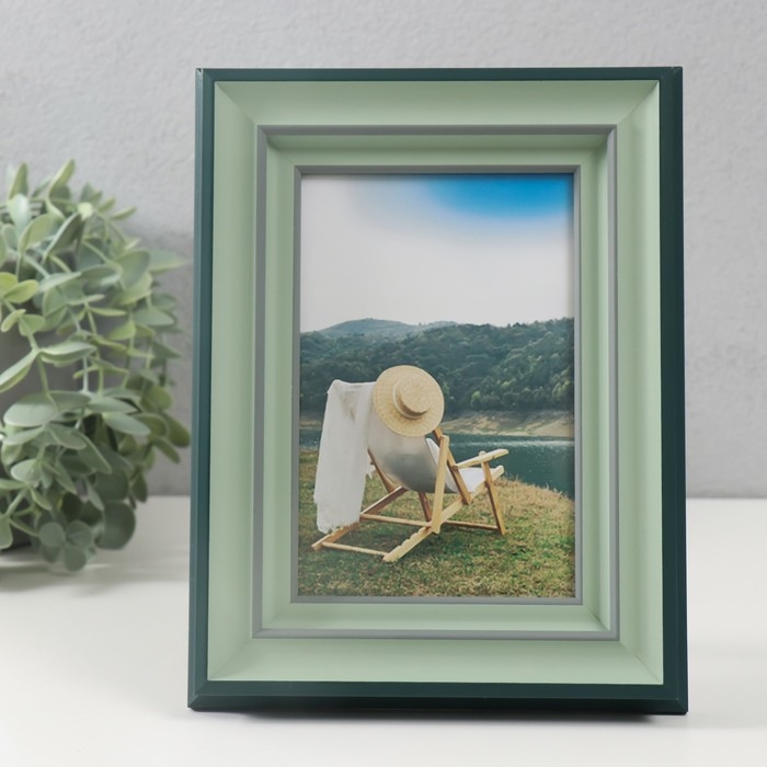 Фоторамка пластик 10х15 см Фоторамка пластик 10х15 см "Анте" 16,5х21,5 см