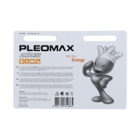 Батарейка алкалиновая Pleomax, AAA, LR03-10BL, 1.5В, блистер, 8+2 шт.